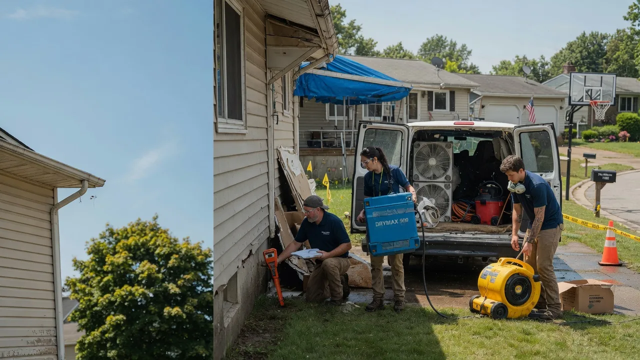 Ceiling Leak Cleanup in Presque Isle, WI near me